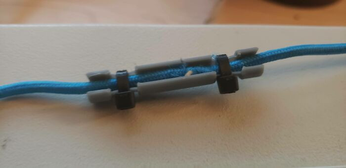 "9 Minute Print: A Splint For My Dying Headphone Cable That Must Be Kept Perfectly Straight"