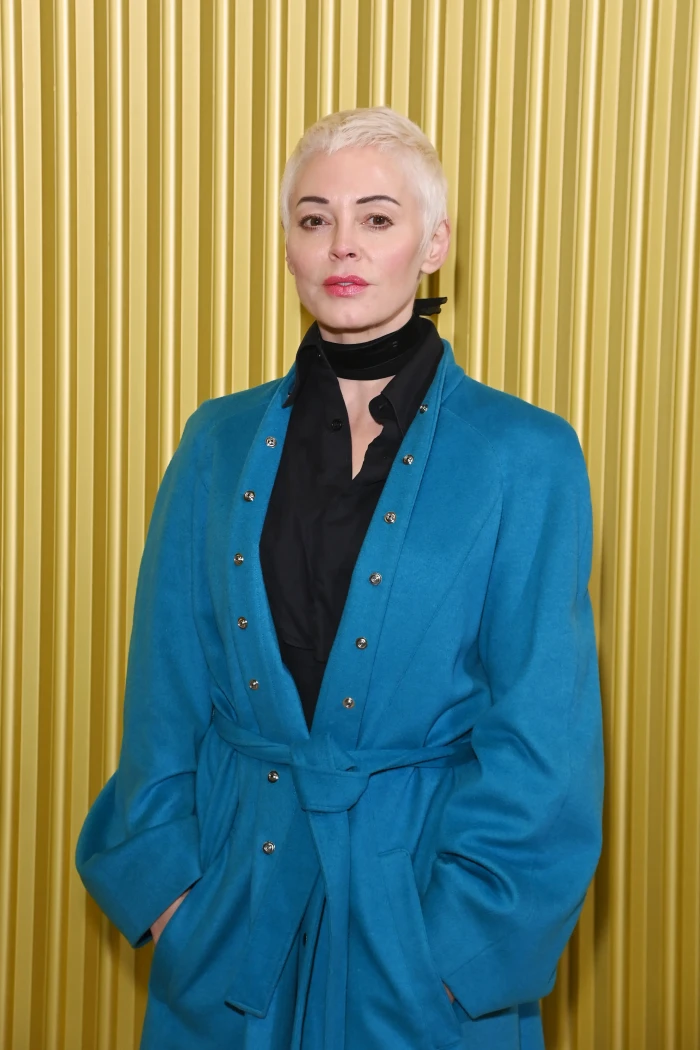 Kaley Cuoco posing at a Hollywood event, reflecting on tense set moment.