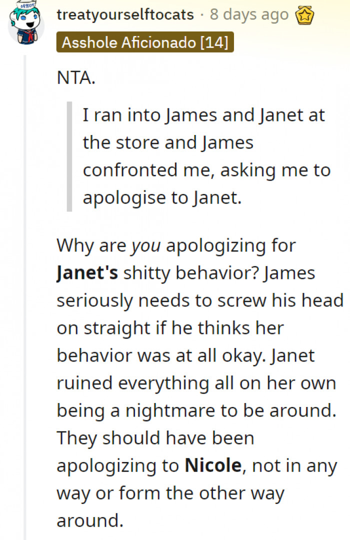 Ah, just another set of people who think the world revolves around them!