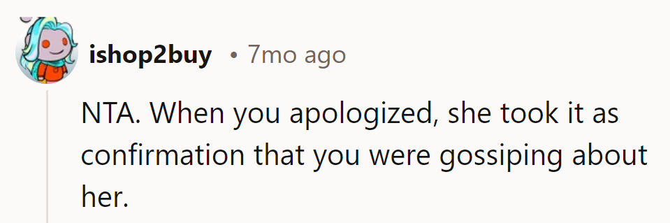Apologize and bam, guilty verdict? Talk about a plot twist.