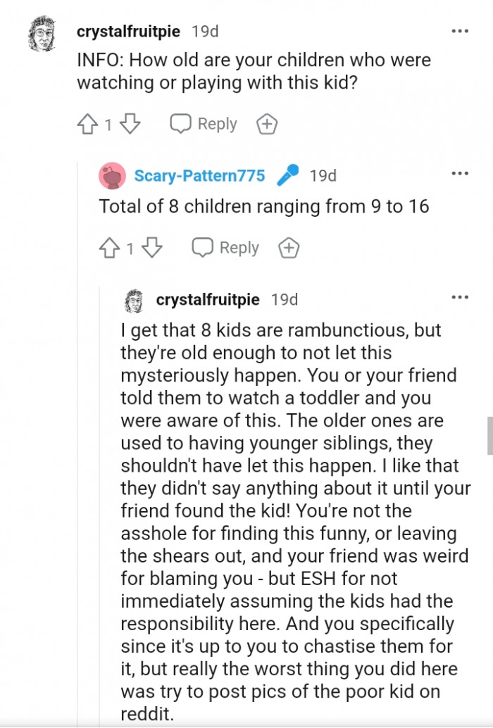This Redditor needs info, and the OP supplied the necessary information