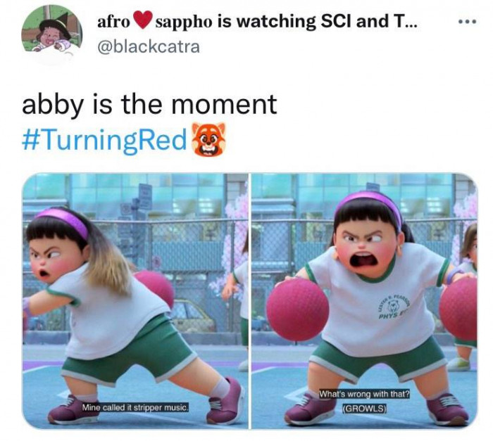 6. Abby is the moment! Don't you just love her energy?