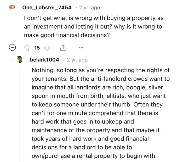 The anti-landlord crowd doesn’t believe in Good Landlords
