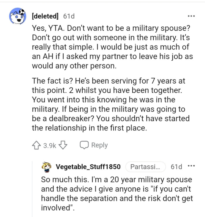 The OP knew he was there from the very start