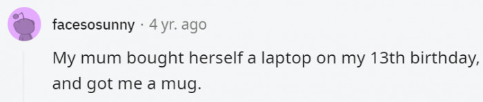 28. This mom is clearly confused on who has the birthday