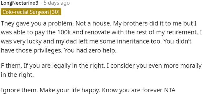 OP faced a problem, without any help, overcoming challenges all by herself