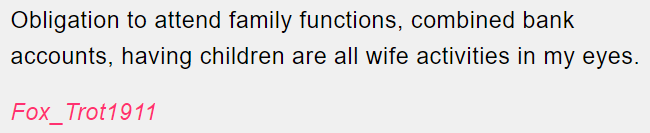 7. Attending family events.