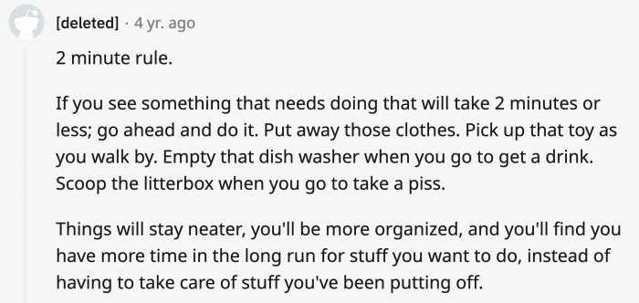 7. And then you have to get everything done in a day when you usually procrastinate.