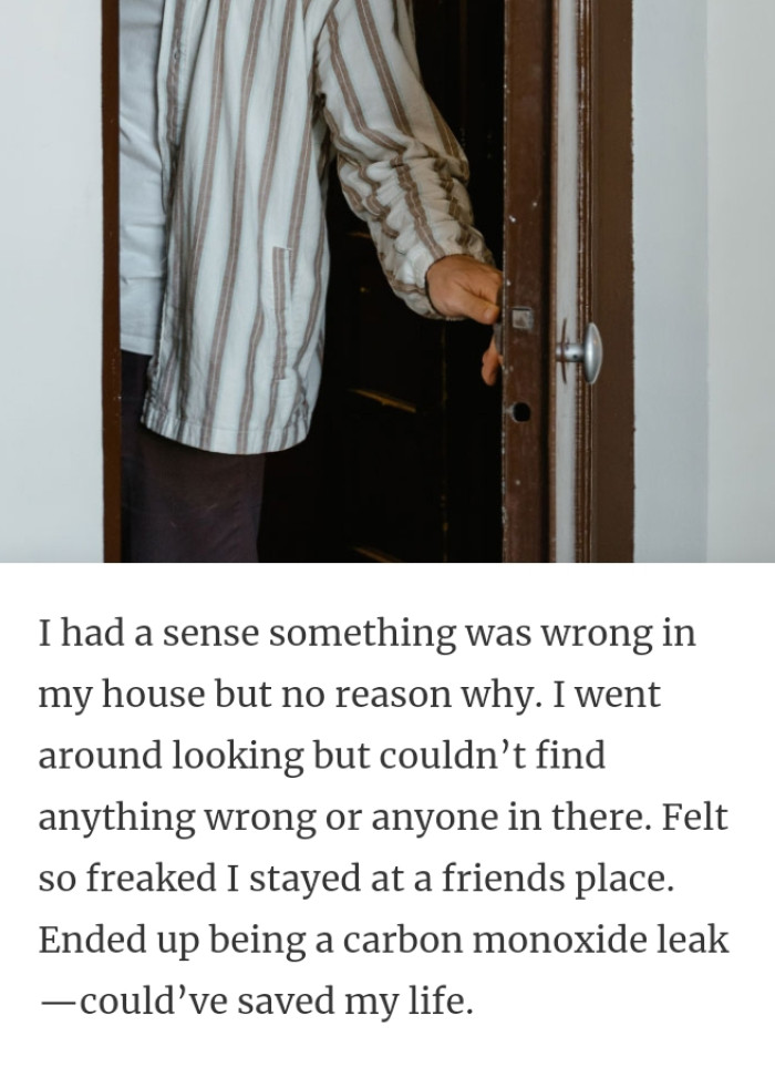 7. Carbon monoxide leak