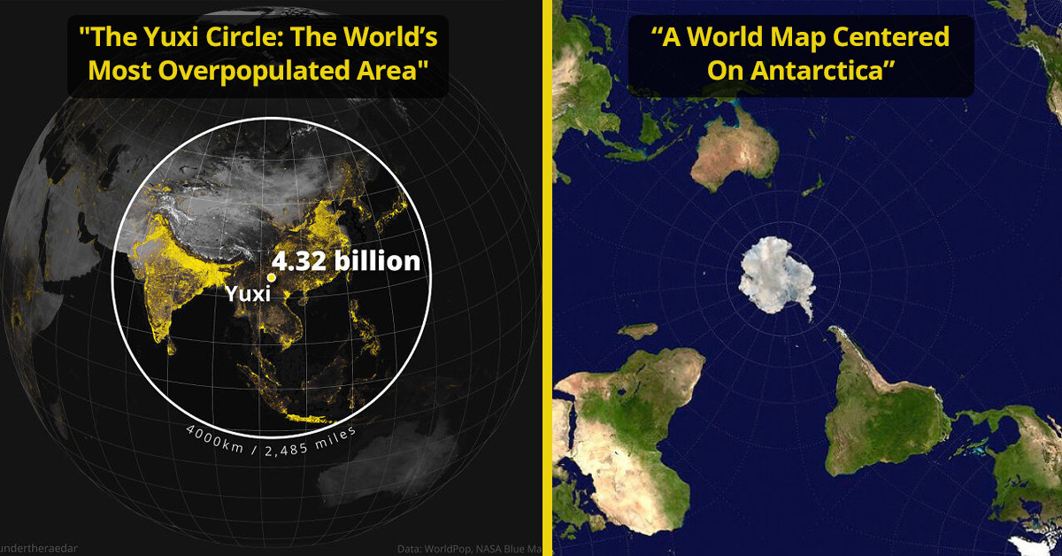 40 Of The Most Interesting Maps That Show How Truly Fascinating Our World Is
