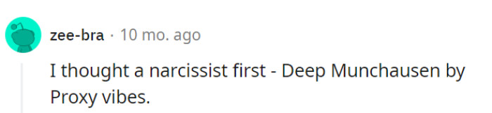 So weird, either way!