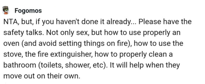 OP should use this opportunity to teach the older kids how to exist safely on their own