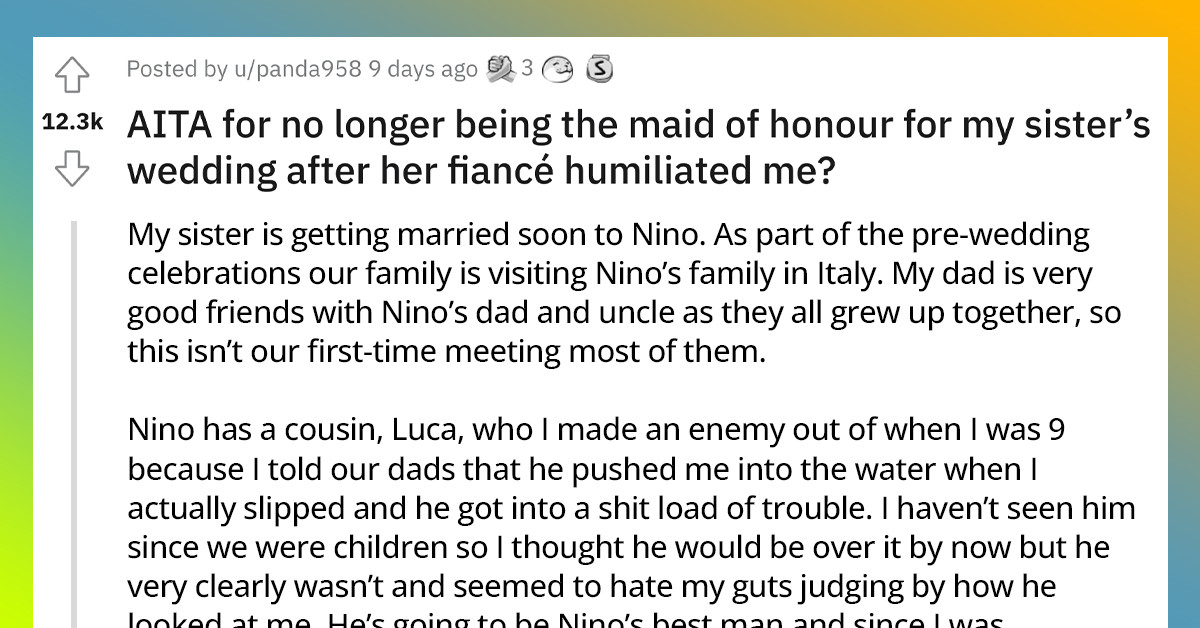 Lady Drops Maid Of Honor Role After Groom-To-Be Made Her Embarrass Herself In Public