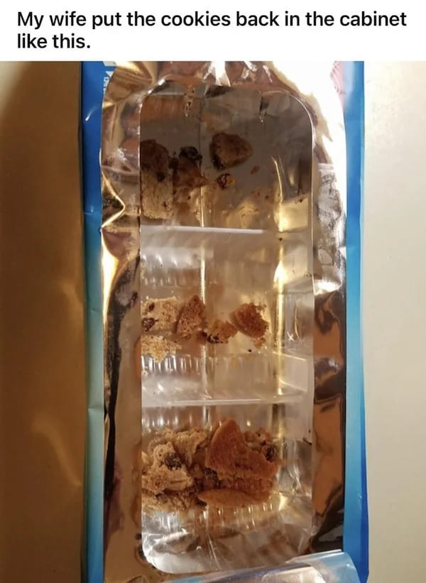 Cookies in the cabinet