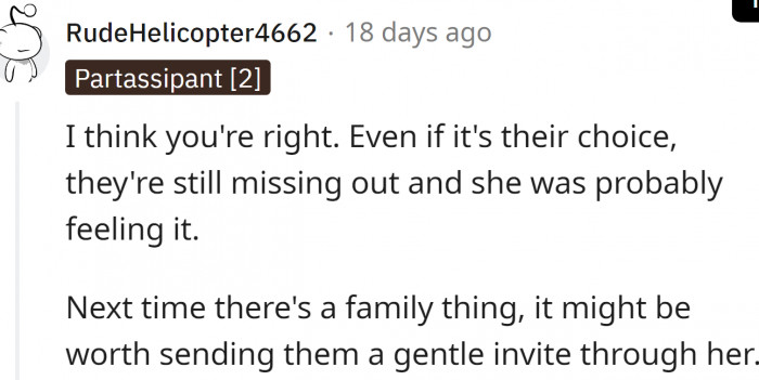 She was probably feeling it...