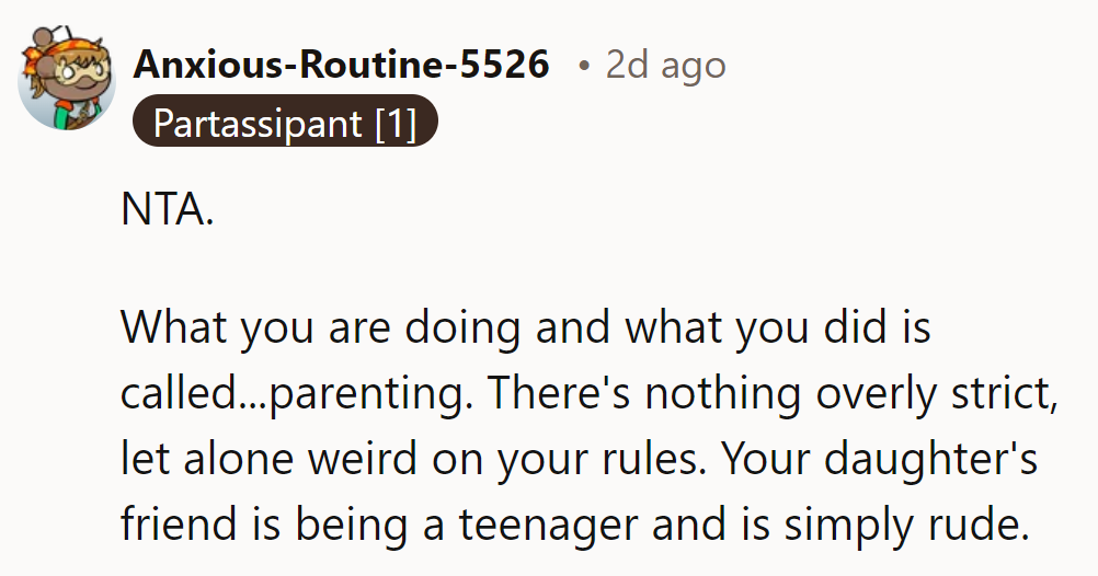 NTA. Parenting 101: Setting boundaries isn't strict, just necessary. Teenagers, on the other hand...