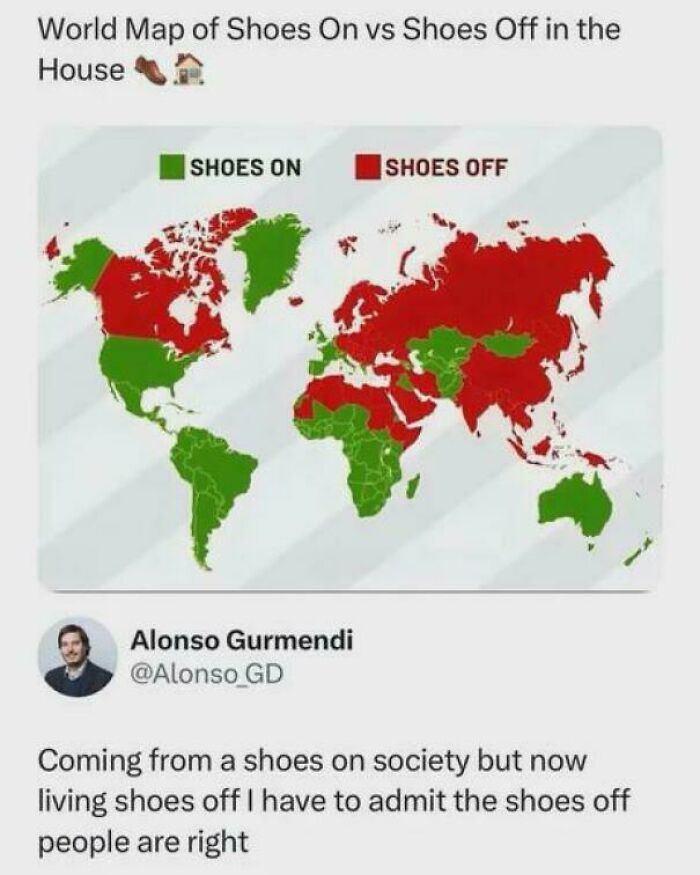 "Shoes On Or Shoes Off?"