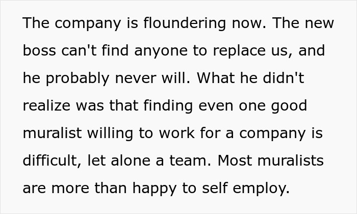 The company is floundering