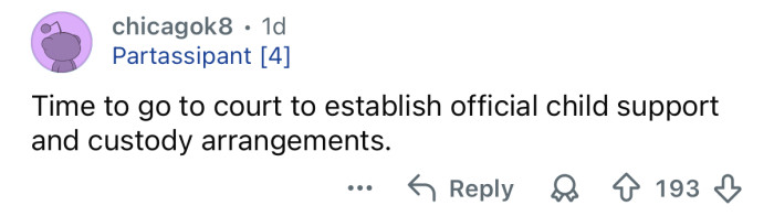 “Time to go to court.”