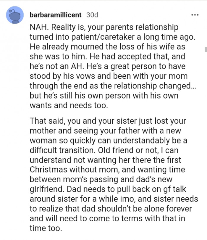 He's a great person to have stood by his vows