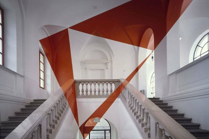 "The Mind-Bending Installations Of Artist Felice Varini"