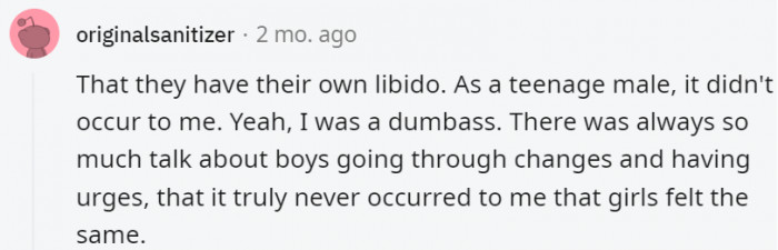 36. Yeah, women and men are the same species