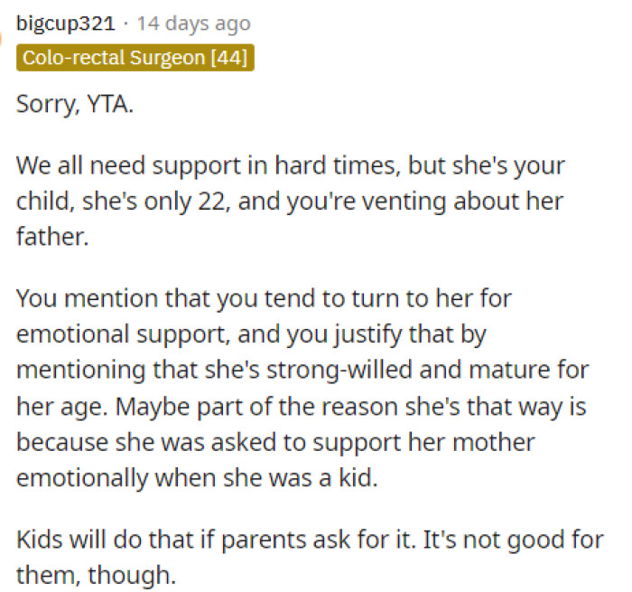 This is a fantastic perspective that we're glad this person took because it truly showed that there is something wrong with the bigger picture here.