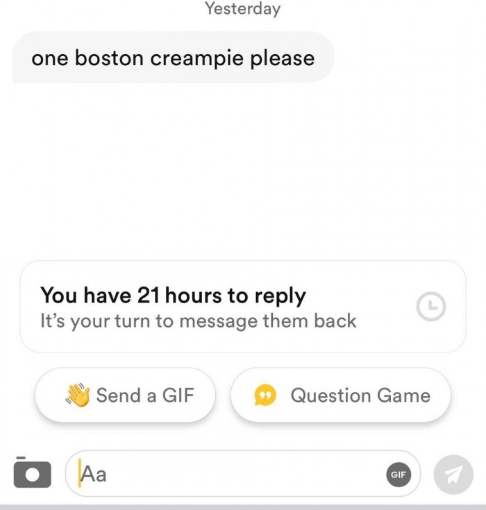 9. “My name is Boston and I just received this... what do I say? I cannot mess this up.”