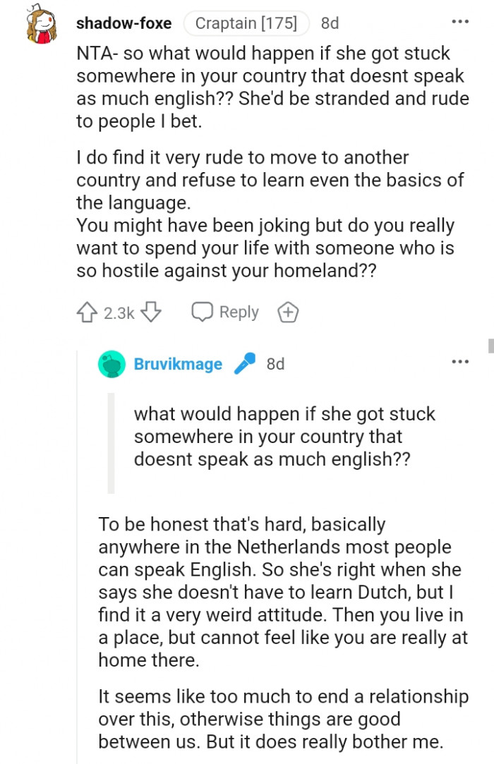 15. It doesn't bother this Redditor