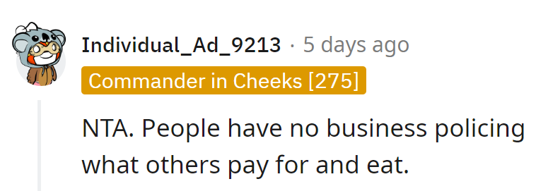Dining, not policing! Bon appétit, not bon imposition!
