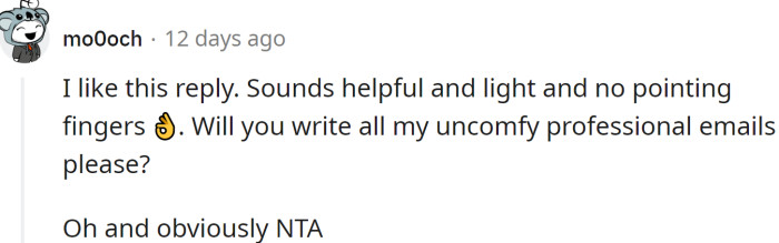 Helpful, light, and no pointing fingers