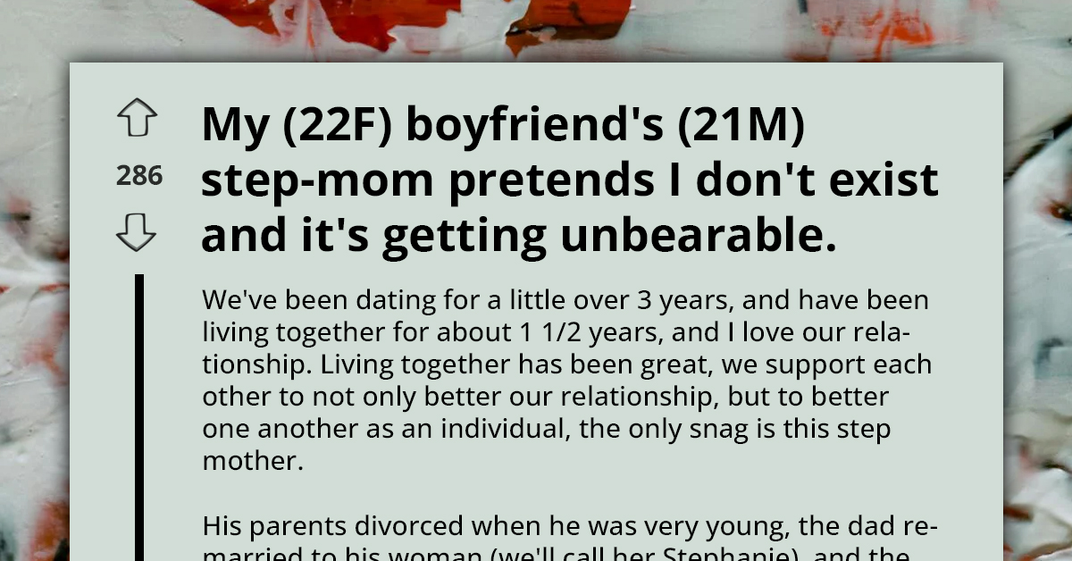 Girl Faces Boyfriend's Step-Mom's Disapproval, She Sees Stepson Too Young For Serious Relationship