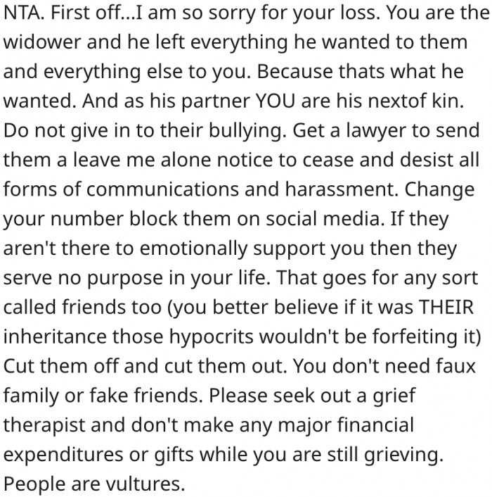 4. He needs to involve a lawyer and cut ties with them.