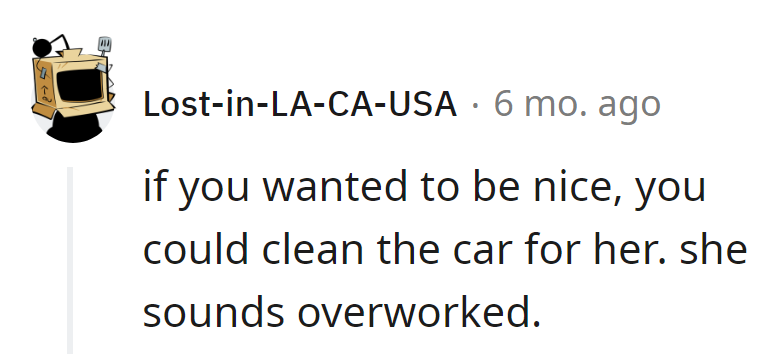 She's overworked; a little sparkle might do wonders!