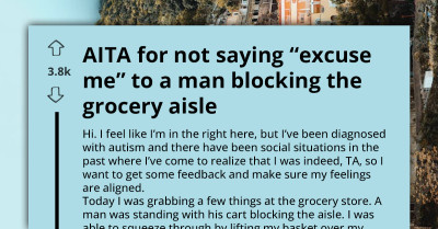 She Just Wanted Groceries — But A Blocked Aisle Turned Into A Showdown Over Bad Manners