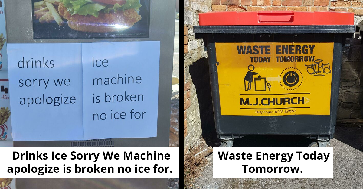 50 Instances Where Poor Messaging Led To Hilarious Fails