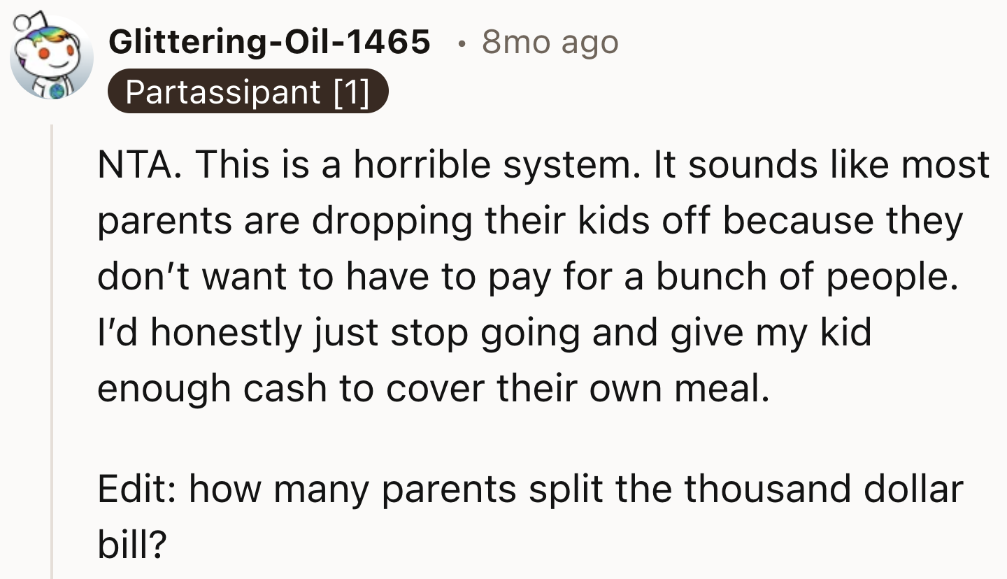 This is Being A Horrible System