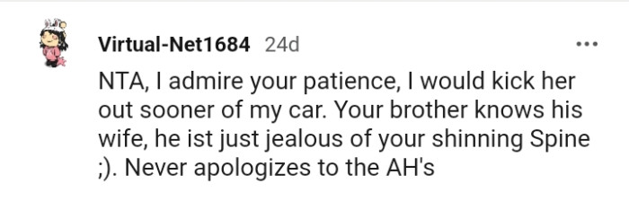 It's obvious your brother knows his wife well