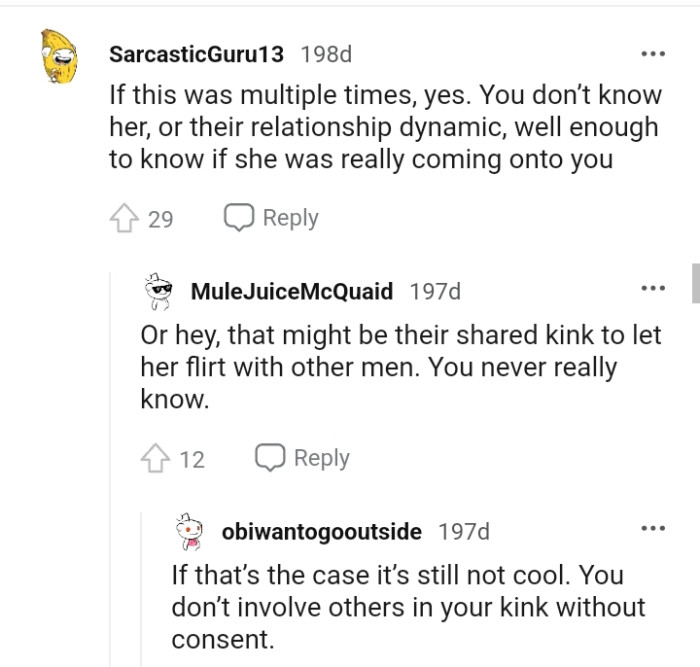 You Don't Involve Others Without Their Consent