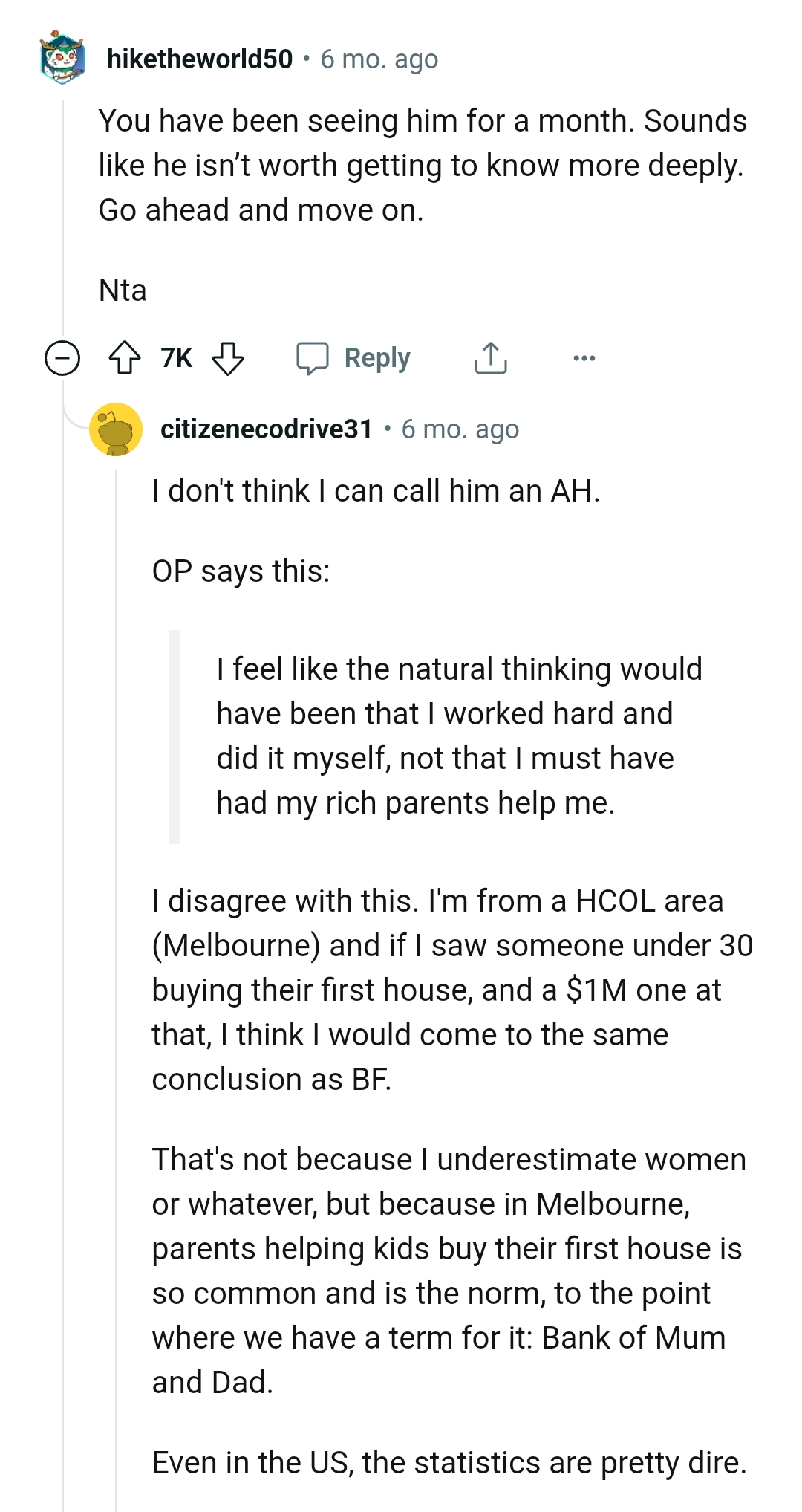 The OP should move on