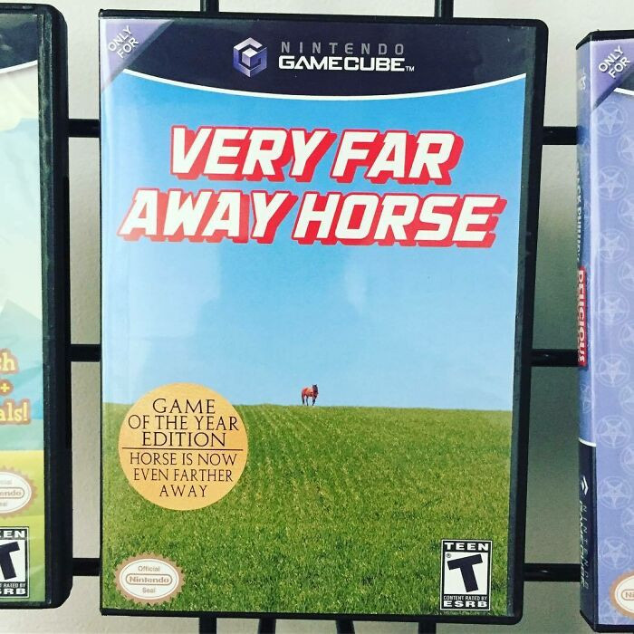 3. Very far away horse