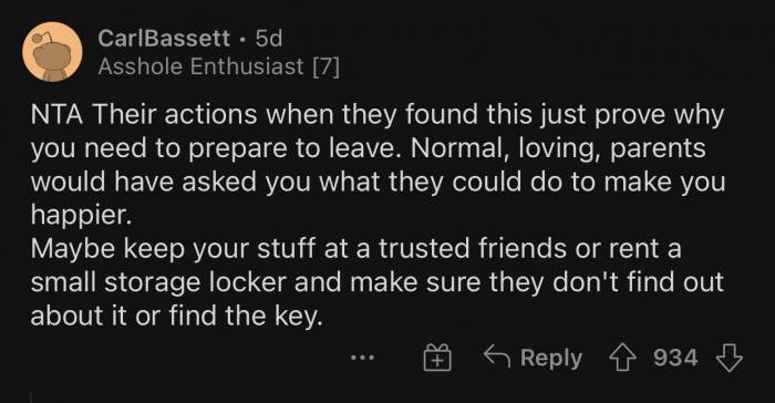 Considering their reaction, OP did the right thing by preparing.