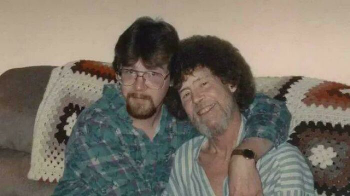 "The Last Photograph Of Bob Ross. He Passed Away On July 4, 1995, Of Lymphoma"