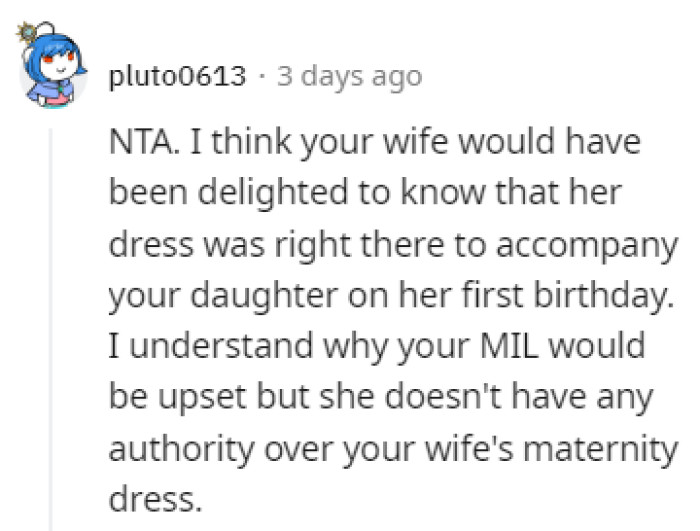 The people of Reddit believe that OP did nothing wrong