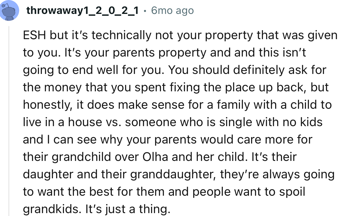 “It’s Their Daughter and Their Granddaughter; They’re Always Going to Want the Best for Them.”