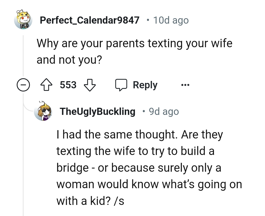 This Redditor Has a Very Important Question to Ask the OP, and Here It Is