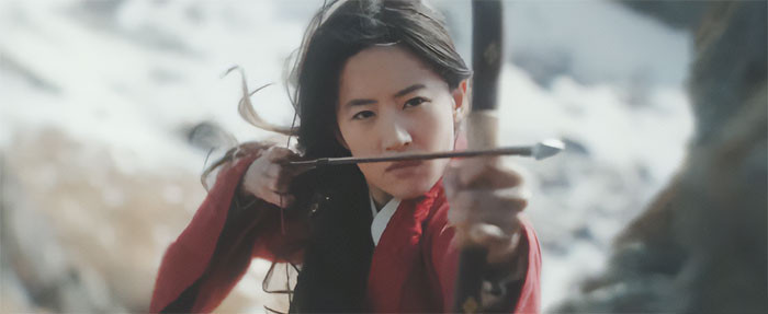 The Phoenix from the live-action Mulan