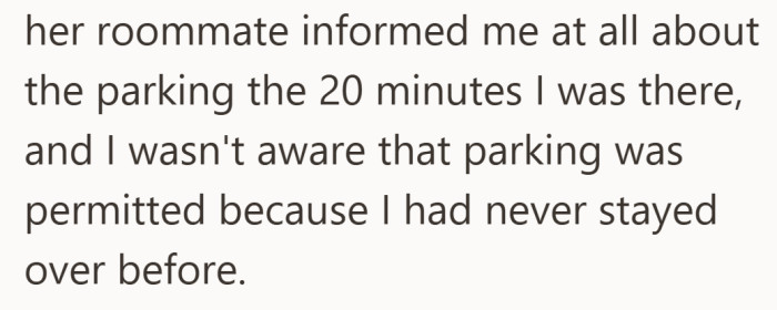 The lack of warning becomes a key detail once the stress wears off.