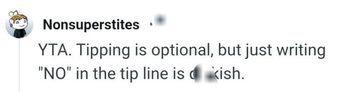 Yes, tipping is optional