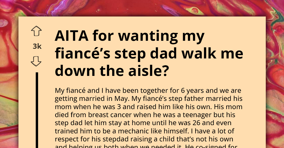 Deadbeat Dad Gets Rudely Rejected As Daughter Chooses Fiancé's Stepfather To Walk Her Down The Aisle